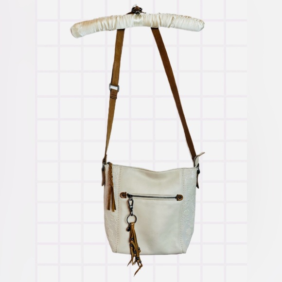 Gorgeous Stone / Cream Crossbody Bag by The Sak - Picture 2 of 15